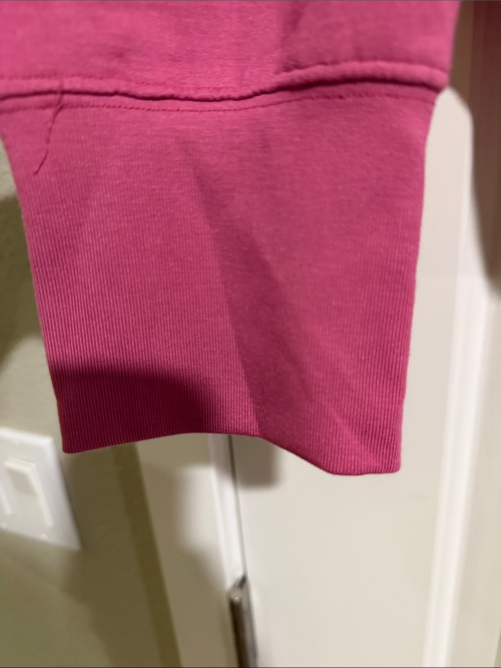 all in motion Pink Off-Shoulder Modal Cotton Sweatshirt - Picture 7 of 14